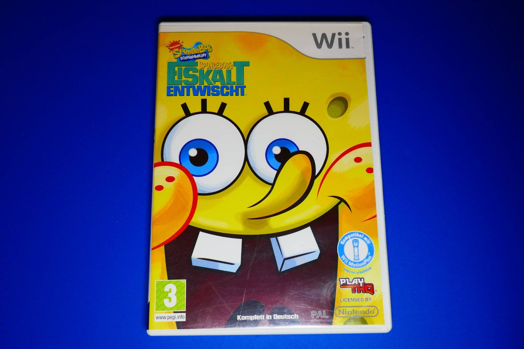 Nintendo Giochi: Spongebob Eiskalt Entwischt - Nintendo Wii – Usato da Vuarrens venduto da Espace-Retro