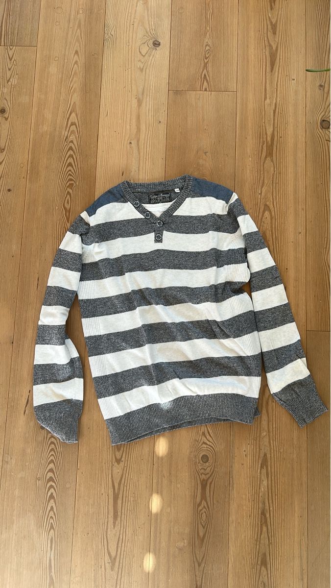 C&A Maglioni & Felpe: Stylischer Strickpullover mit Streifen - Grösse 158/164 – Usato da Bern venduto da nin_6tc5