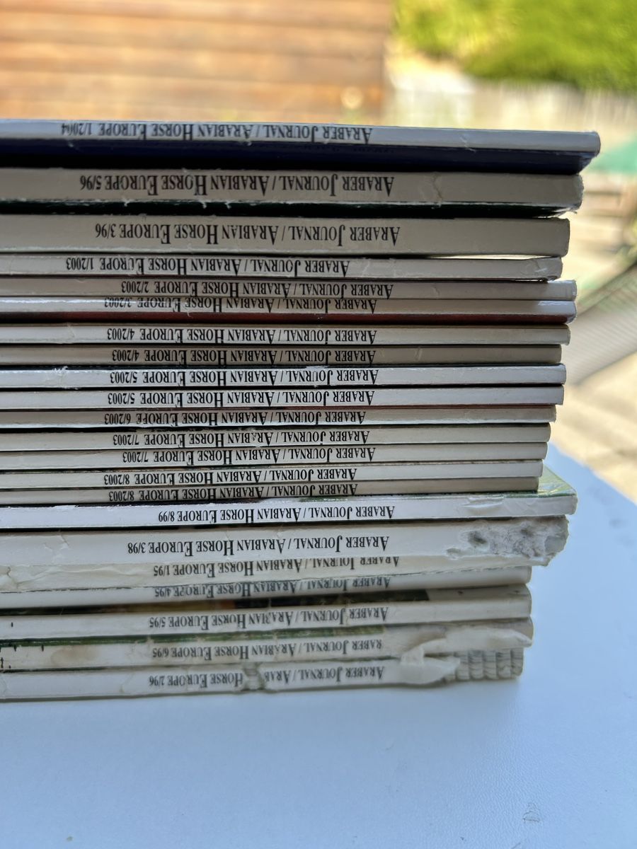 Riviste & Magazine: Araber Pferde Zeitschrift Sammlung – Usato da Rickenbach ZH venduto da nathifa 6