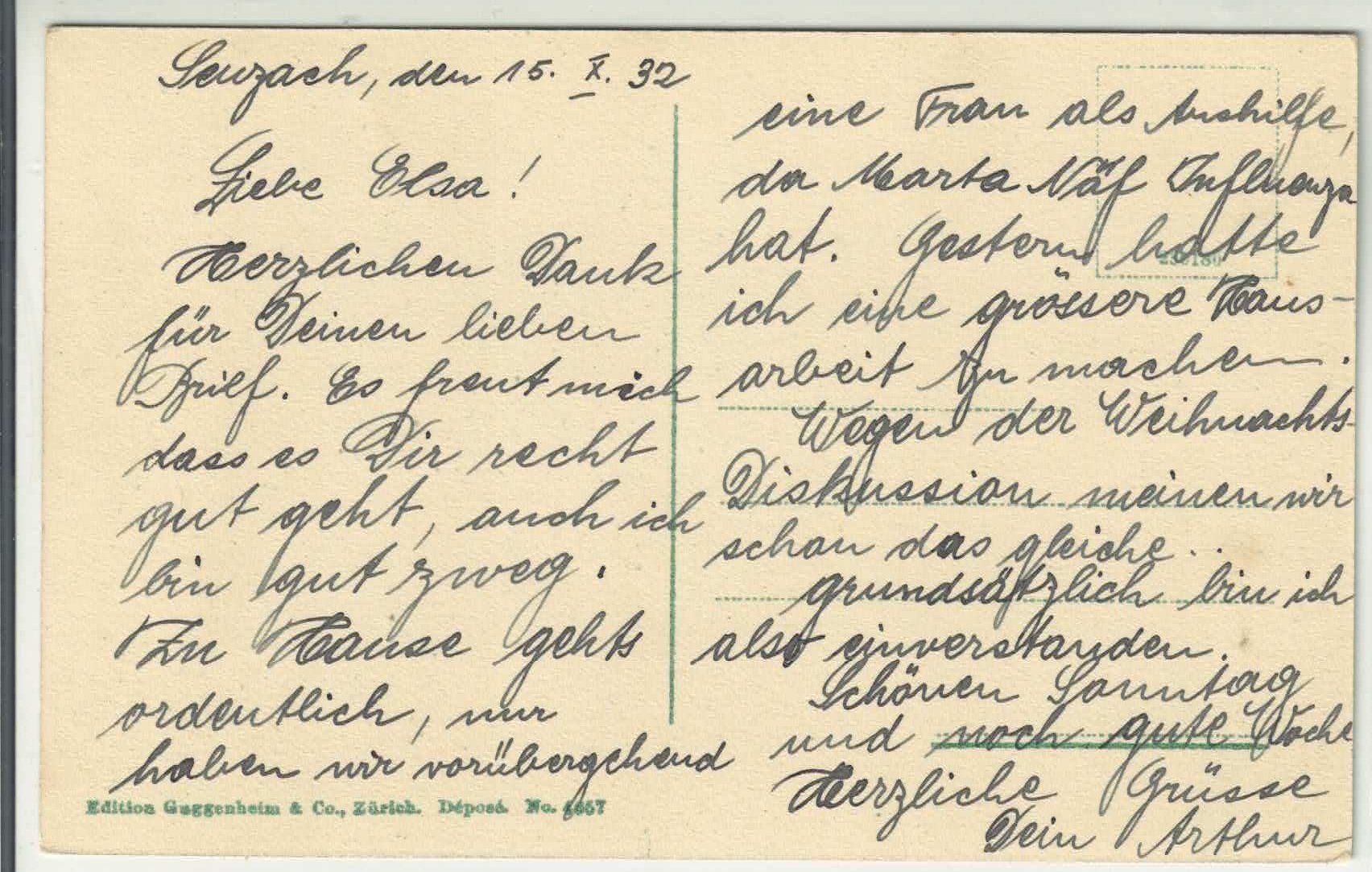 Ansichtskarten: Seen - Totalansicht – Gebraucht aus Ettingen von Kartenplanet 1