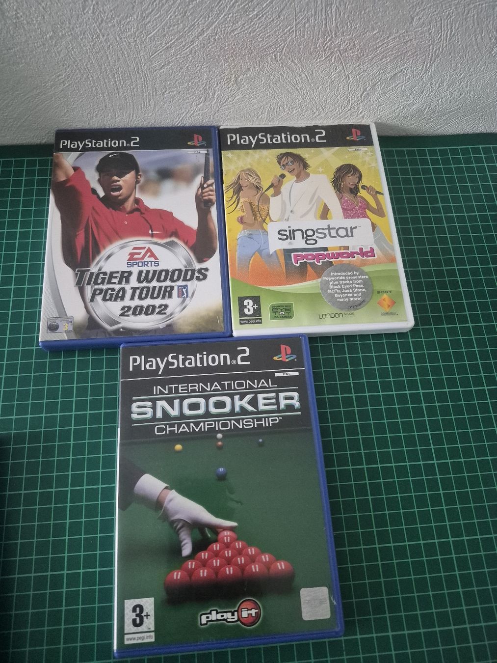 Sony Giochi: PlayStation 2 Games Bundle - Golf, Singstar, Snooker ! PS2 – Usato da Meyrin venduto da Retro-GZ