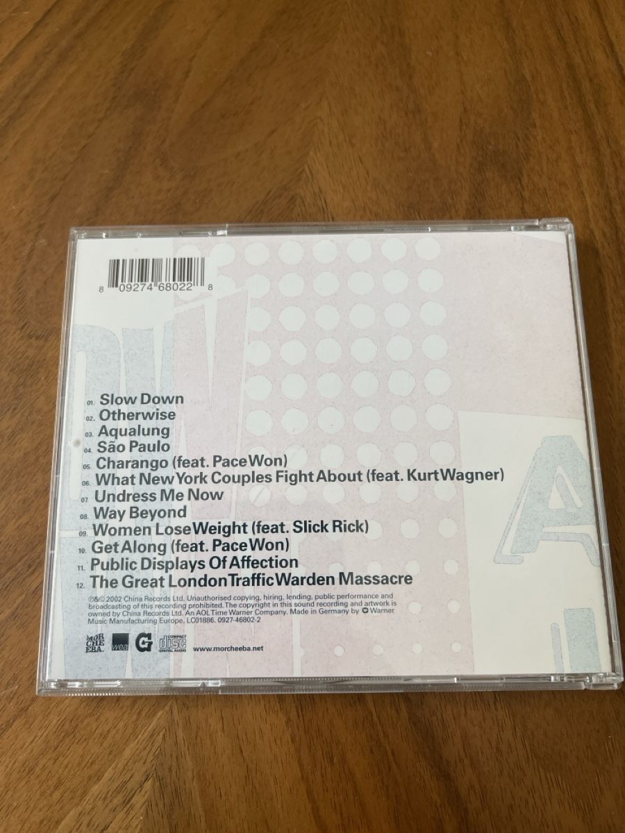 CD: Morcheeba Charango CD in sehr gutem Zustand – Nuovo (secondo la descrizione) da Unterkulm venduto da AnoliOccasion 2