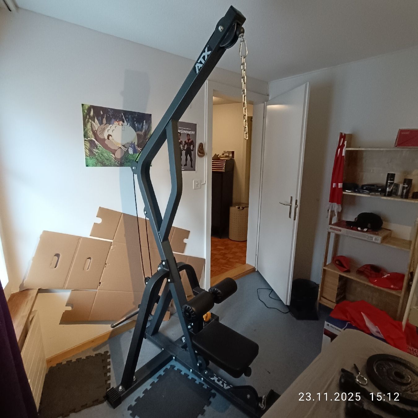 ATX Hometrainer: ATX - Lat Pull / Latzuggerät in Z-Form - 30 mm – Gebraucht aus St.Gallen von Spotnie 7