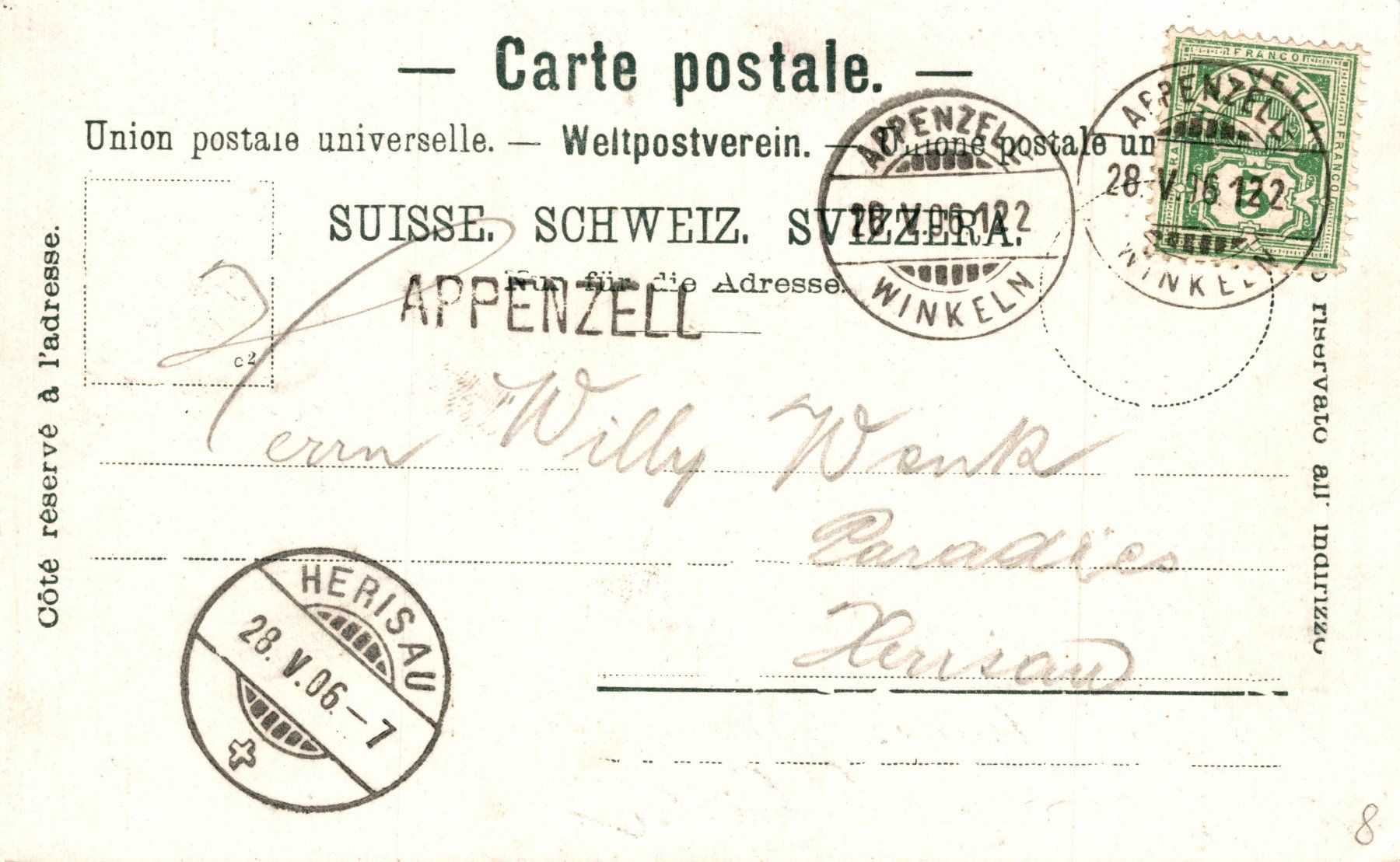 Cartes postales: Gruss aus Appenzell – D'occasion à Bronschhofen par Astore 1
