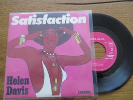 Helen Davis - Satisfaction, rare Single, Top Zustand!