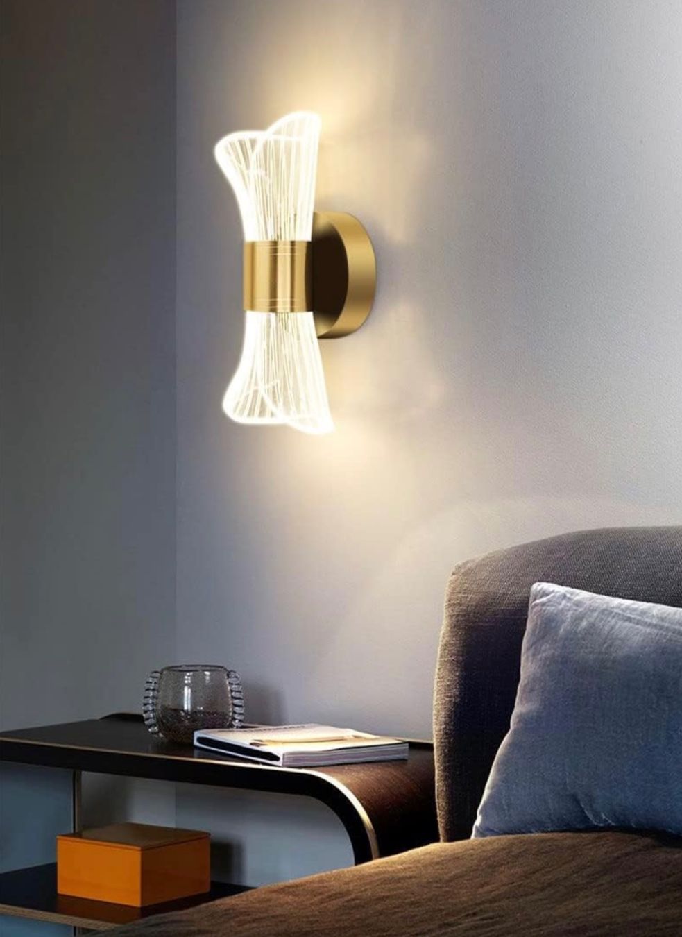 Lampade: Kristall LED Wandlampe – Nuovo e nell'imballaggio originale da Winterthur venduto da Nesho