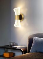 Kristall LED Wandlampe