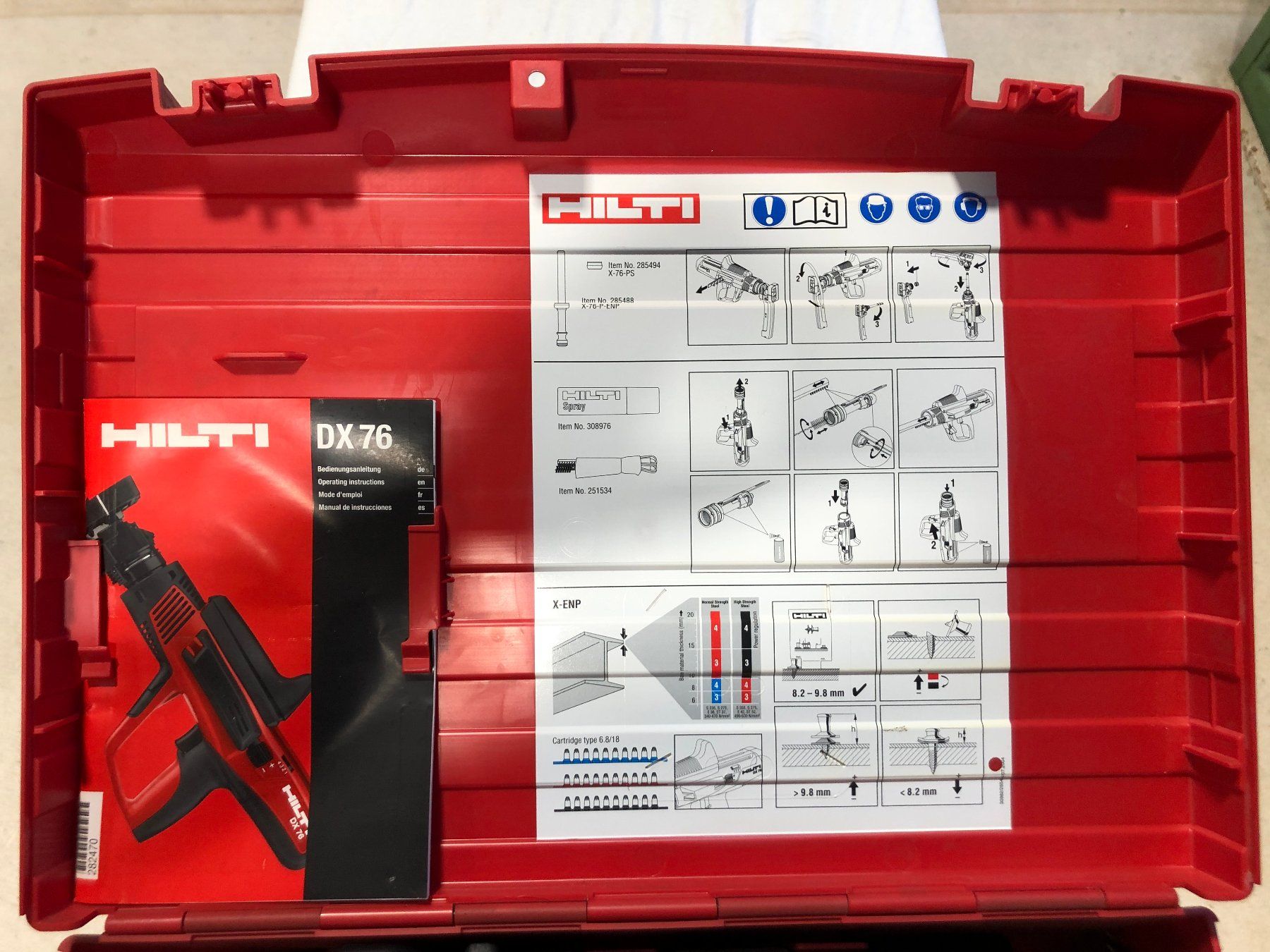 Hilti Tutti gli attrezzi: Bolzensetzgerät – Usato da Gelterkinden venduto da Kabrila 1
