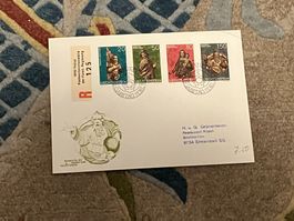 1 Erstagsbrief LI Einschreiben 1977
