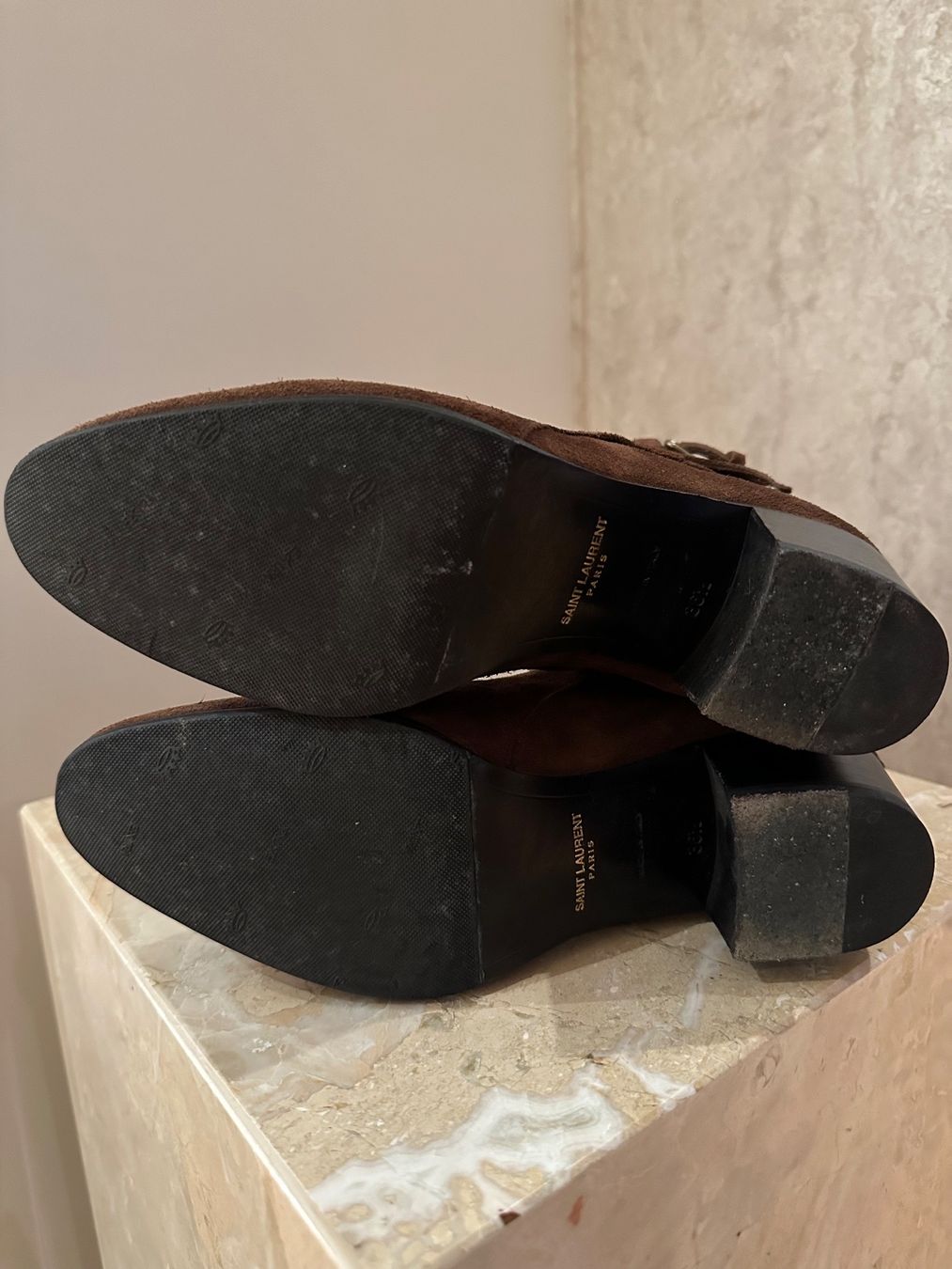 Scarpe da donna: Saint Laurent Blaze ankle boots – Usato da Paradiso venduto da apf_mh9c 4