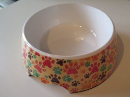 schöner farbiger Hunde- Katzen- Fressnapf Durchm. ca.16cm