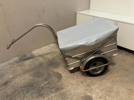 gebr. gepflegter Profi Velo/Mofa Anhänger mit Plane ab 1.-