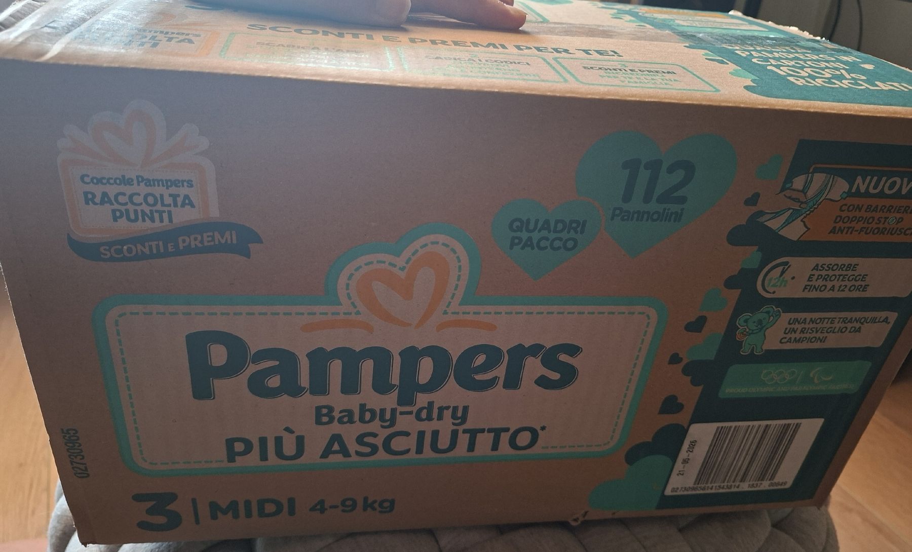 Pampers Secchi per pannolini & Pannolini: Pampers taille 3 - 112 couches – Nuovo e nell'imballaggio originale da Crissier venduto da Licorne1234 2