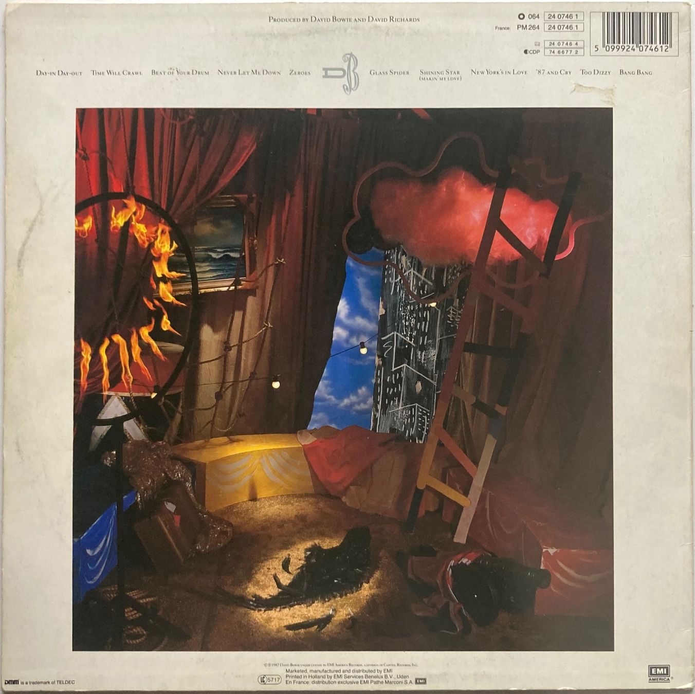 Dischi in vinile: DAVID BOWIE - NEVER LET ME DOWN – Usato da Poliez-Pittet venduto da Newtown-Records 1