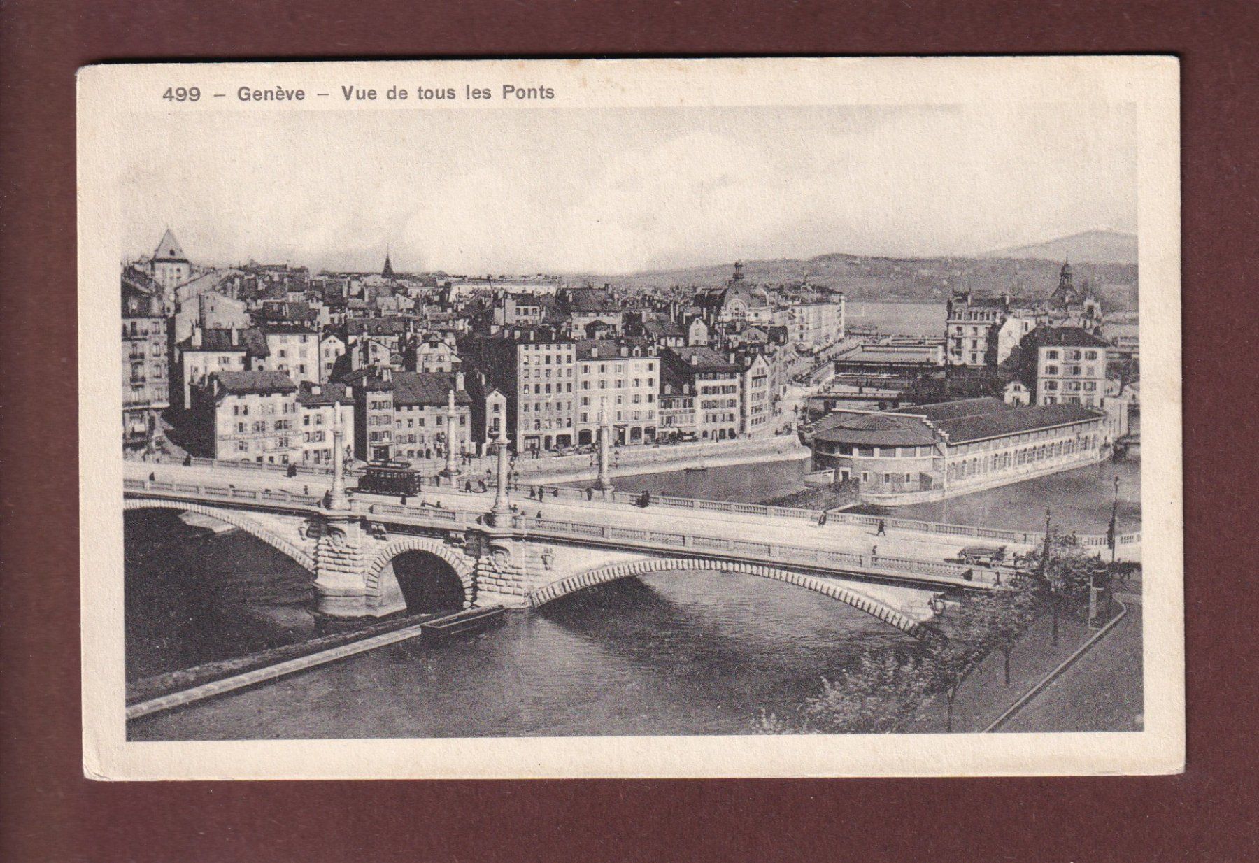 Cartes postales: GENEVE - Les Ponts – D'occasion à Pully par nicecards-shop