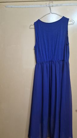 Damen Sommerkleid blau  1 mal getragen gr 40/ 42