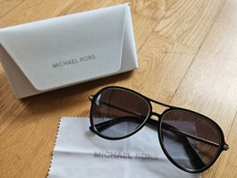 MICHAEL KORS Aviator Glasses schwarz/silber NEU! Hoher NP!
