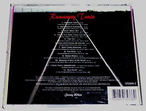 CD: Jenny White - Runaway Train – Usato da Unterbäch venduto da eqlut 1