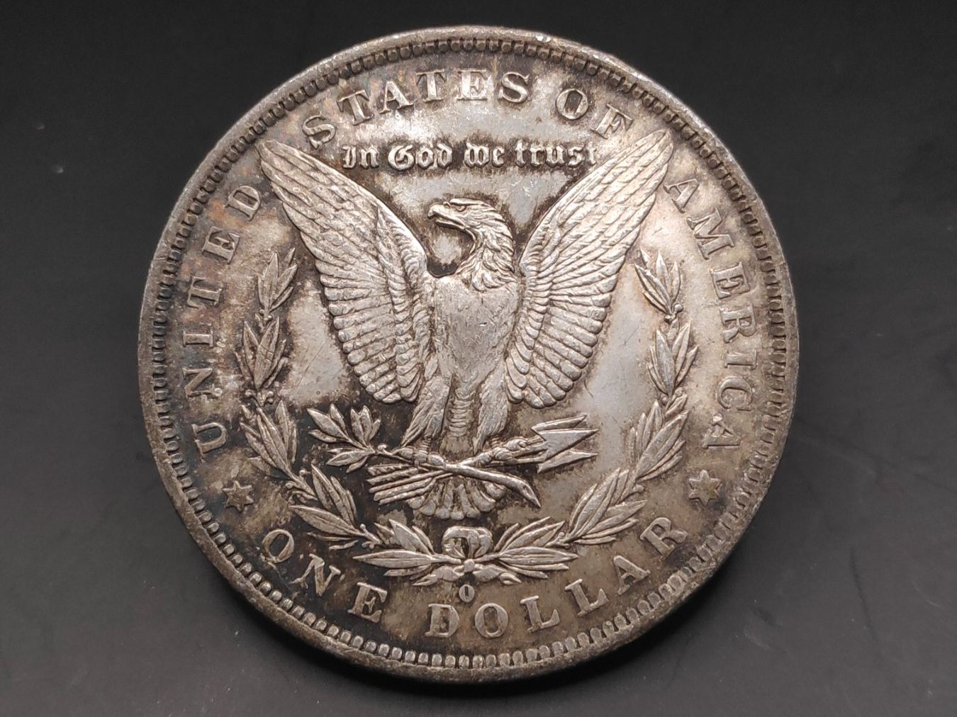Tutti le monete: 1883-o Morgan Silber Dollar mit Patina – Usato da Sirnach venduto da Trekk64 1