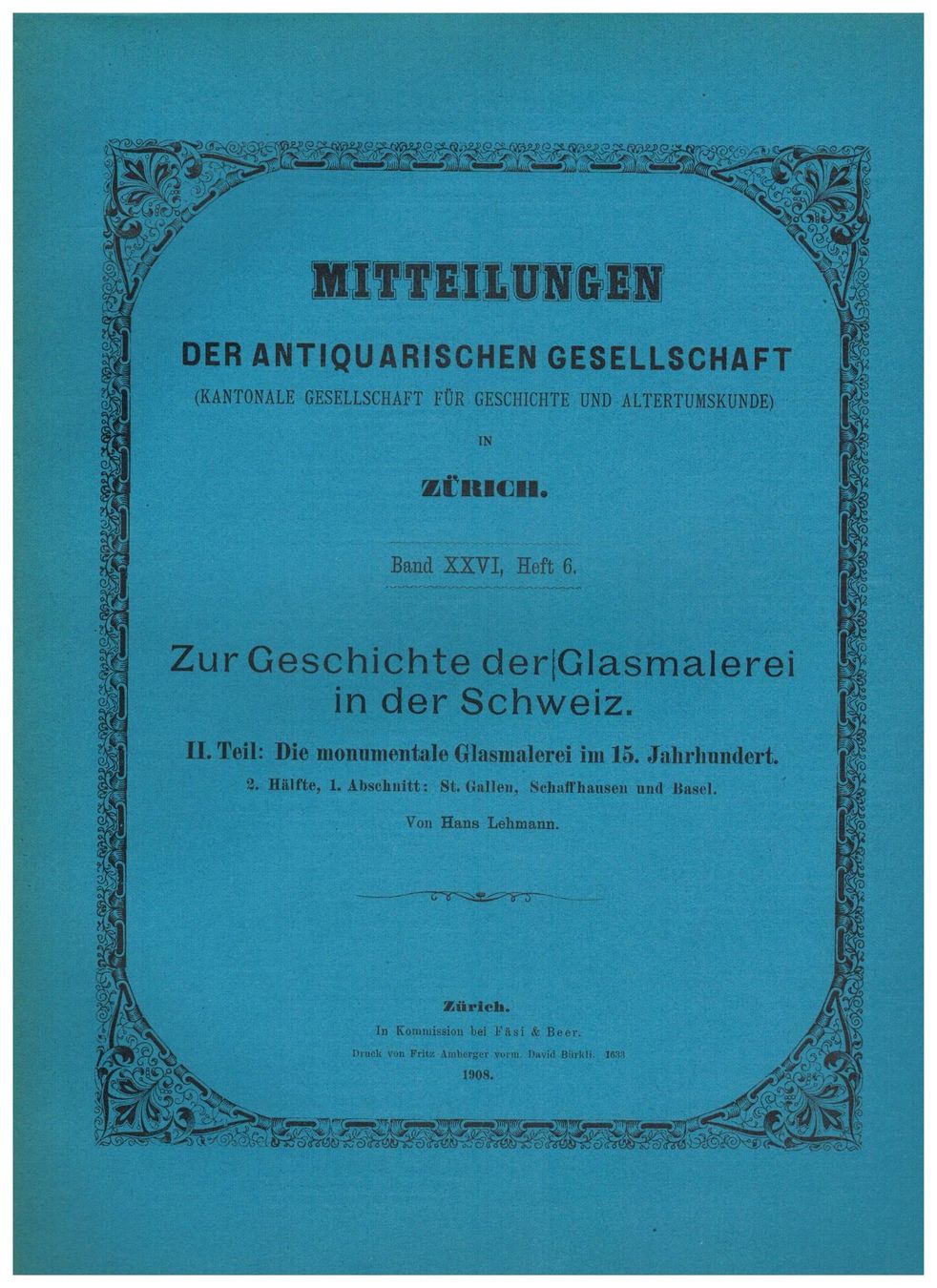 Libri: Geschichte der Glasmalerei in der Schweiz – Nuovo (secondo la descrizione) da Biel-Benken BL venduto da rud_yc8p 2