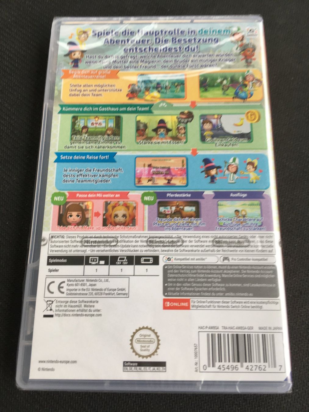 Nintendo Giochi: Miitopia - Switch (Neu/Sealed) – Nuovo e nell'imballaggio originale da St.Gallen venduto da sjosjo 1