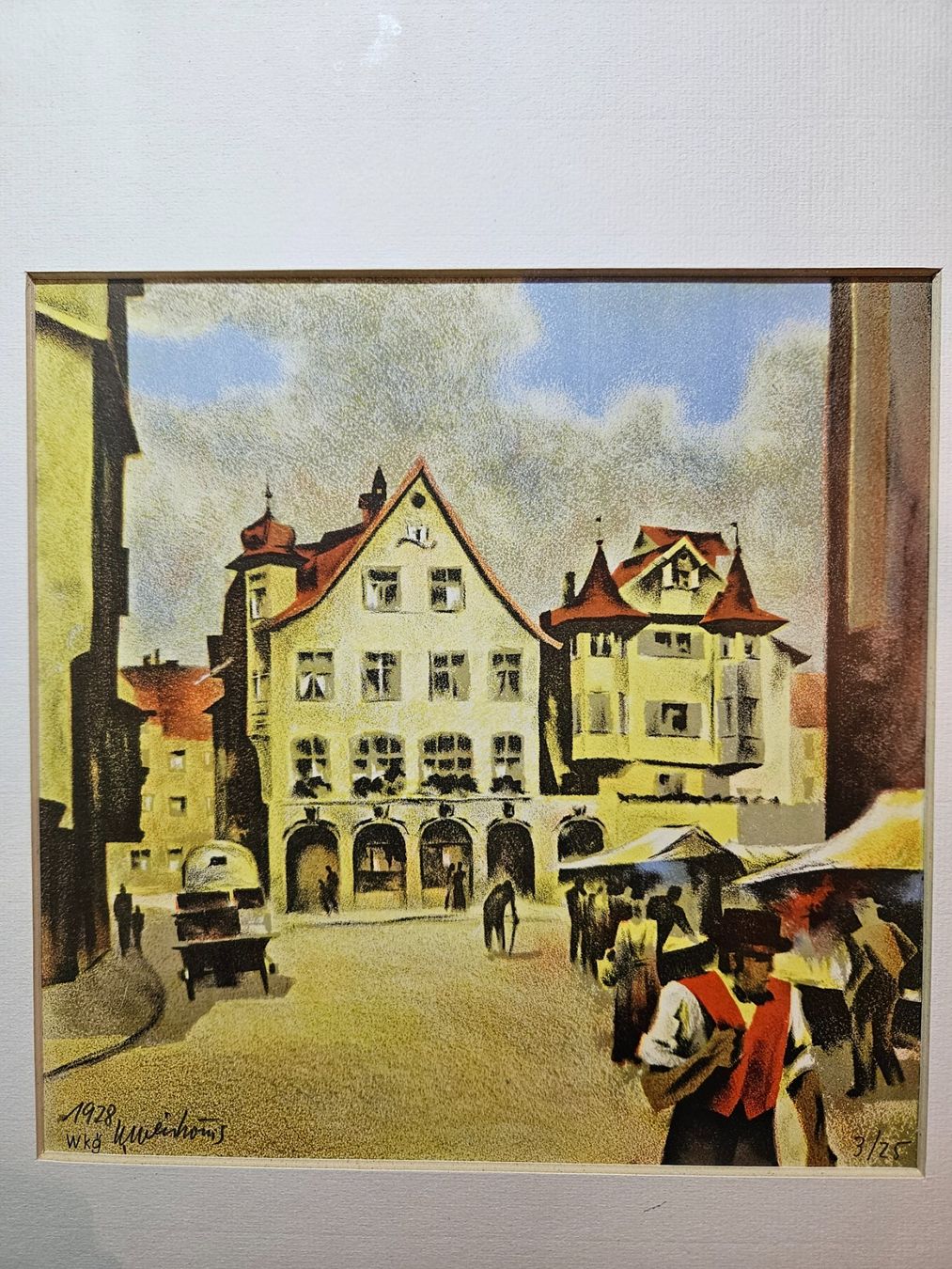 Grafica & Litografie: Werner Weiskönig - Originale Lithographie -SG - Handsigniert – Usato da Wittenbach venduto da anzo4 2