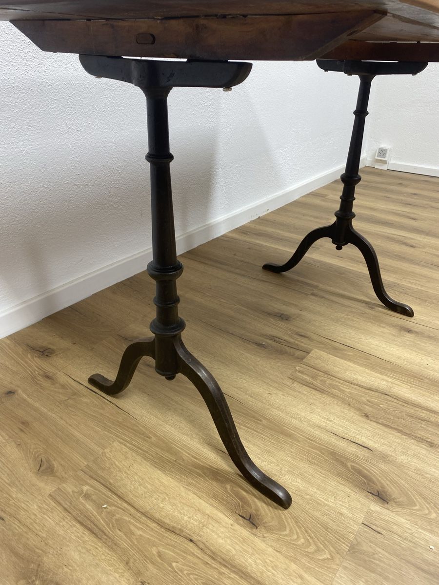 Tische: Beizentisch Nusssbaum 120 – Gebraucht aus Basel von MoebelSackmann 3