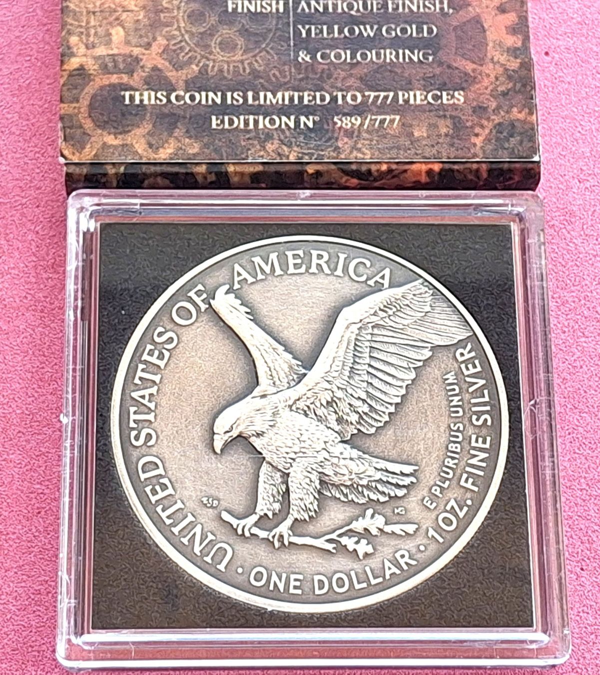 Tutti le monete: LIBERTY / EAGLE 2023 - 1 OZ FEINSILBER – Nuovo e nell'imballaggio originale da Boniswil venduto da dpd4coins 2