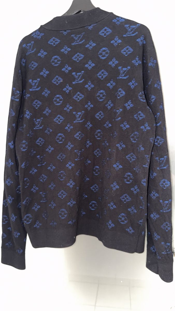 Louis Vuitton Giacche: Louis Vuitton Monogram Strickjacke / Bomberjacke - Grösse XL – Usato da Bern venduto da oaicu 5