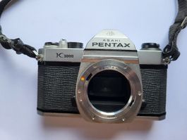 Asahi Pentax K1000 Body + Pentax Trageriemen #129