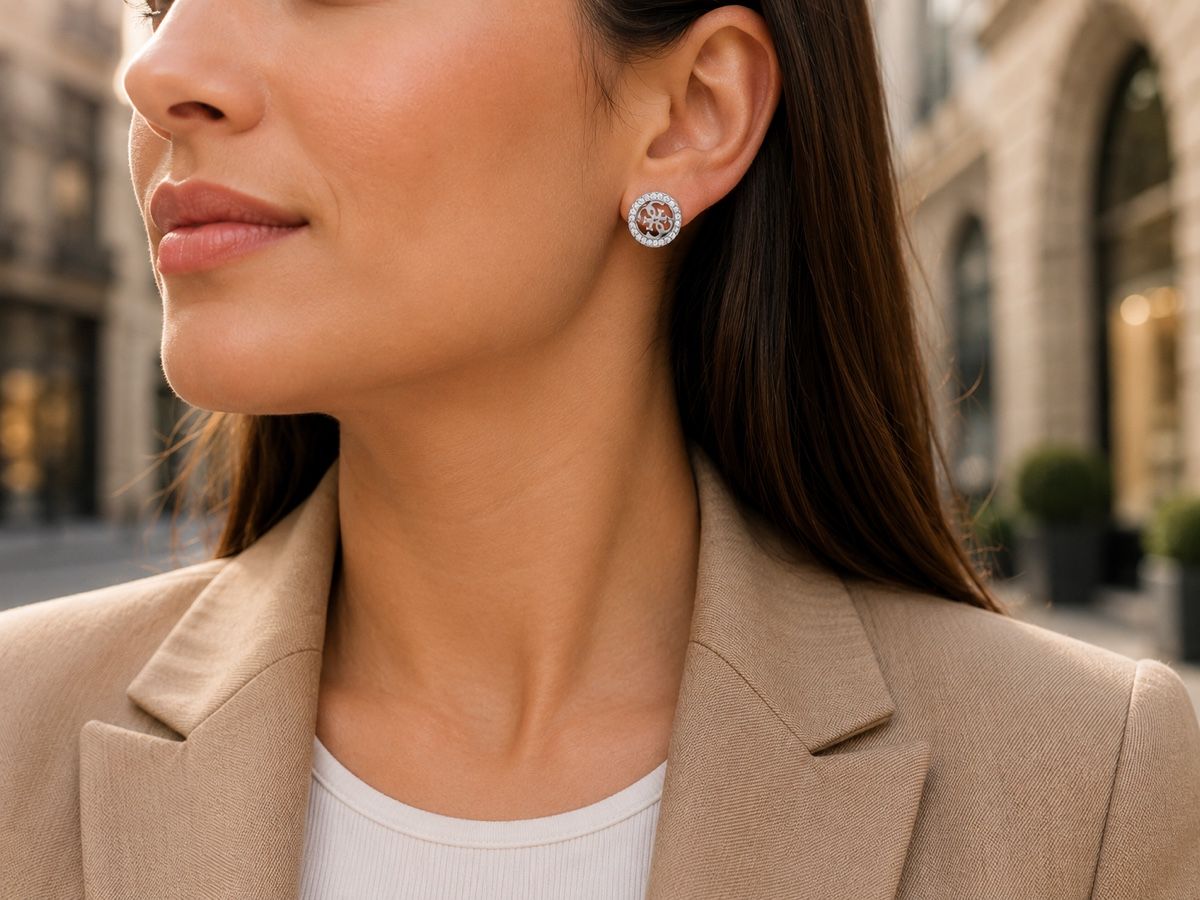 Guess Orecchini pendenti & Orecchini a lobo: BOUCLES D’OREILLES GUESS ARGENTÉES – Nuovo (secondo la descrizione) da Lausanne venduto da KeNaChic