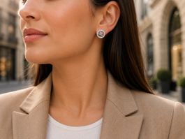 BOUCLES D’OREILLES GUESS ARGENTÉES