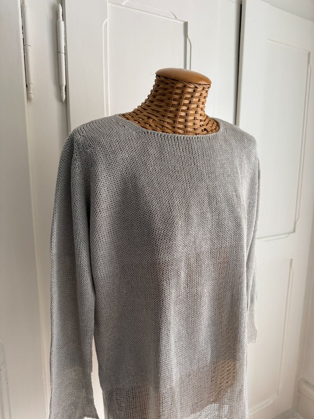 Benetton Pullover & Sweatshirts: BENETTON - Strickpullover greige L – Gebraucht aus Zürich von Diazaio 1