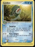 Lombre 46/100 EX Sandstorm Pokemon