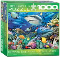 1000 TEILE PUZZLE-H.ROBINSON-OCEAN GARDE