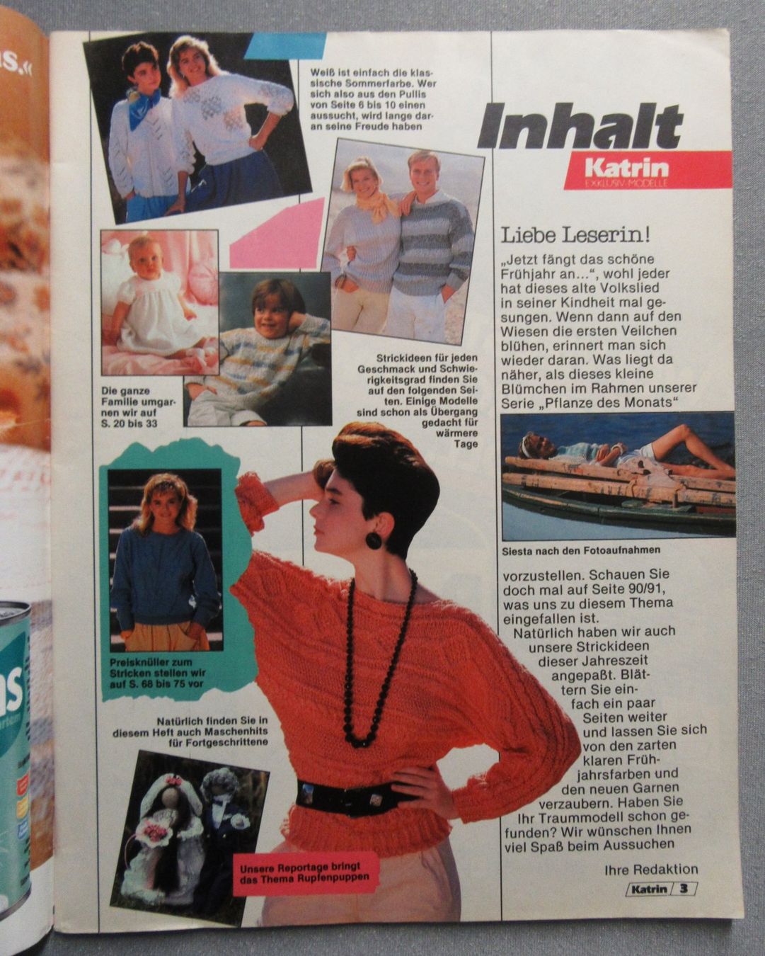 Riviste & Magazine: Katrin • Strick- und Häckelmode - Strickheft / Häkelheft – Usato da Auenstein venduto da Padabimbim 1