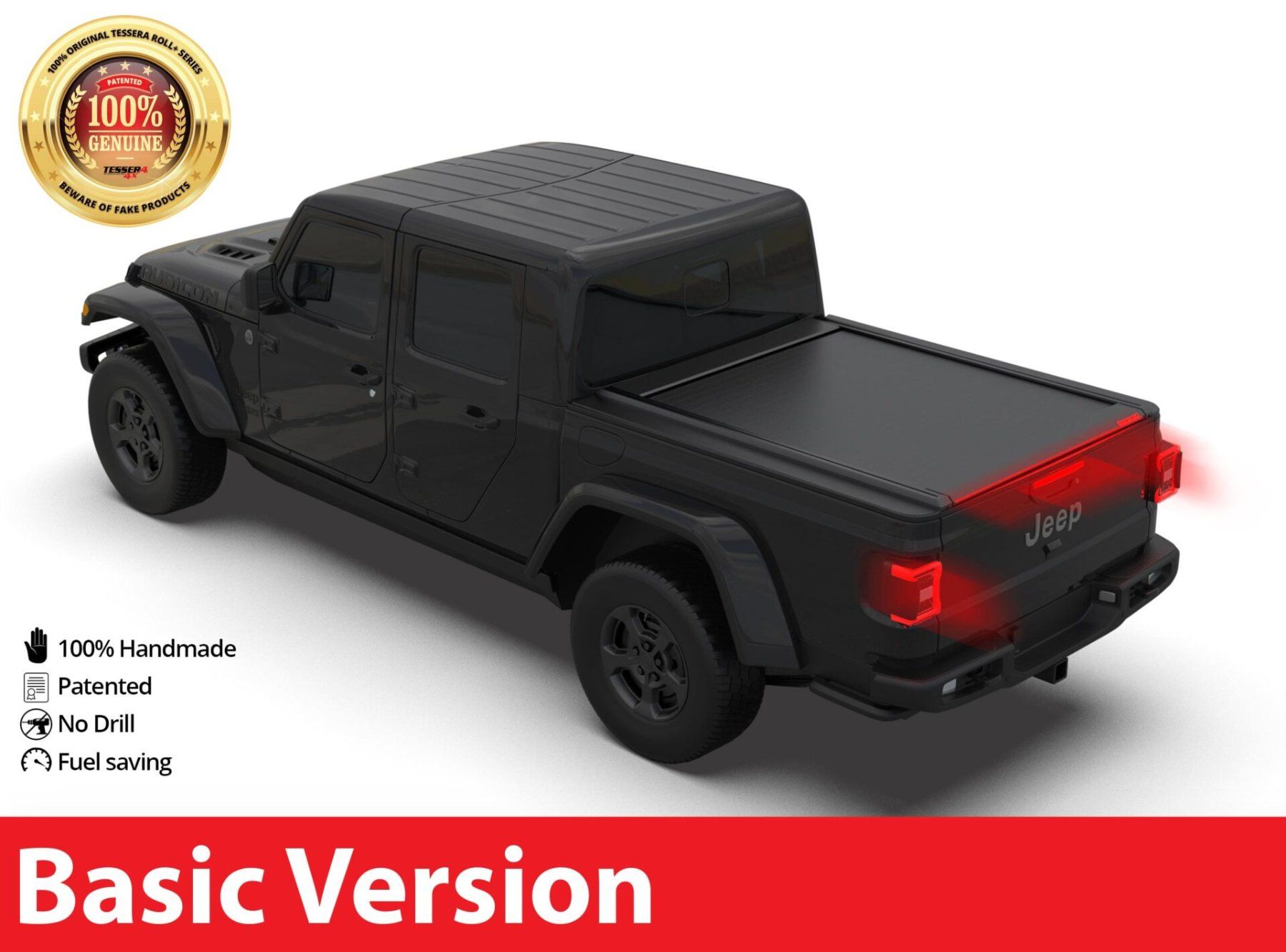 Jeep Tutti i ricambio: Tessera Roll+ Laderaumabdeckung Jeep Gladiator D/C 2023+ – Nuovo e nell'imballaggio originale da Aeschlen venduto da Tesser4x4Schweiz