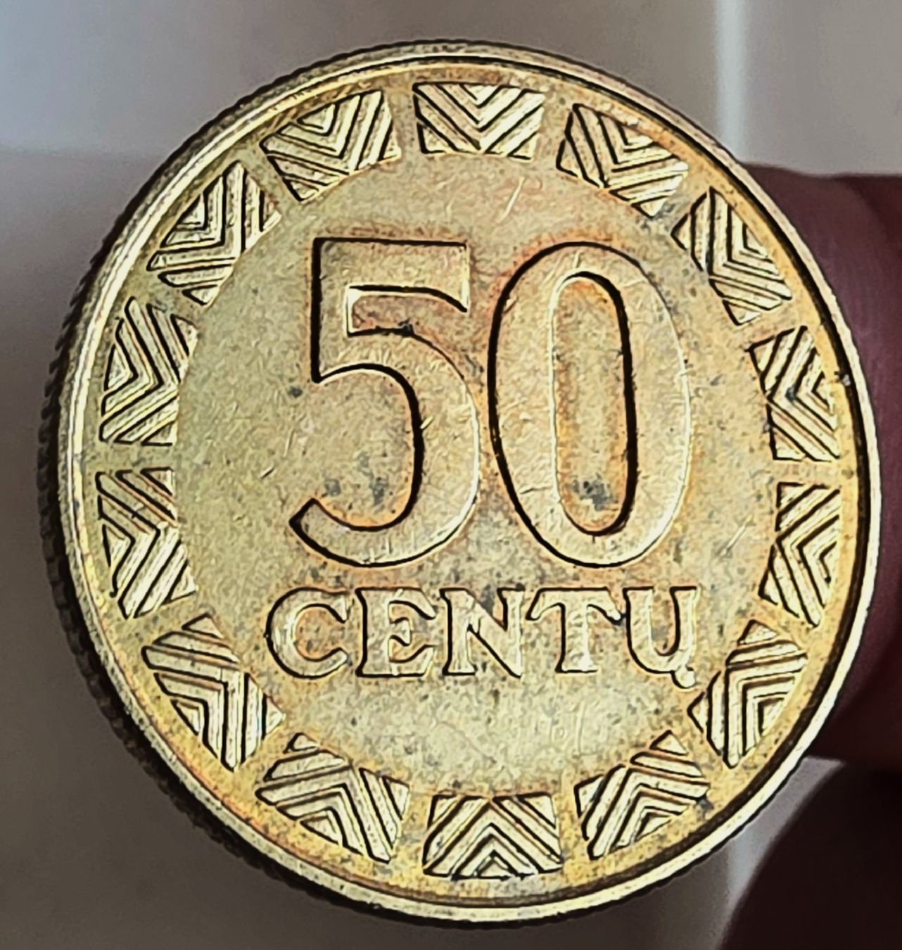 Alle Münzen: LITAUEN 50 CENTU 1997 – Gebraucht aus Winterthur von Creso70 1