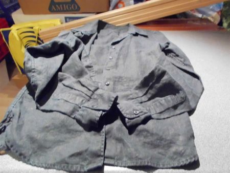 Bluse ca. Grösse S, schwarz, lange Arme