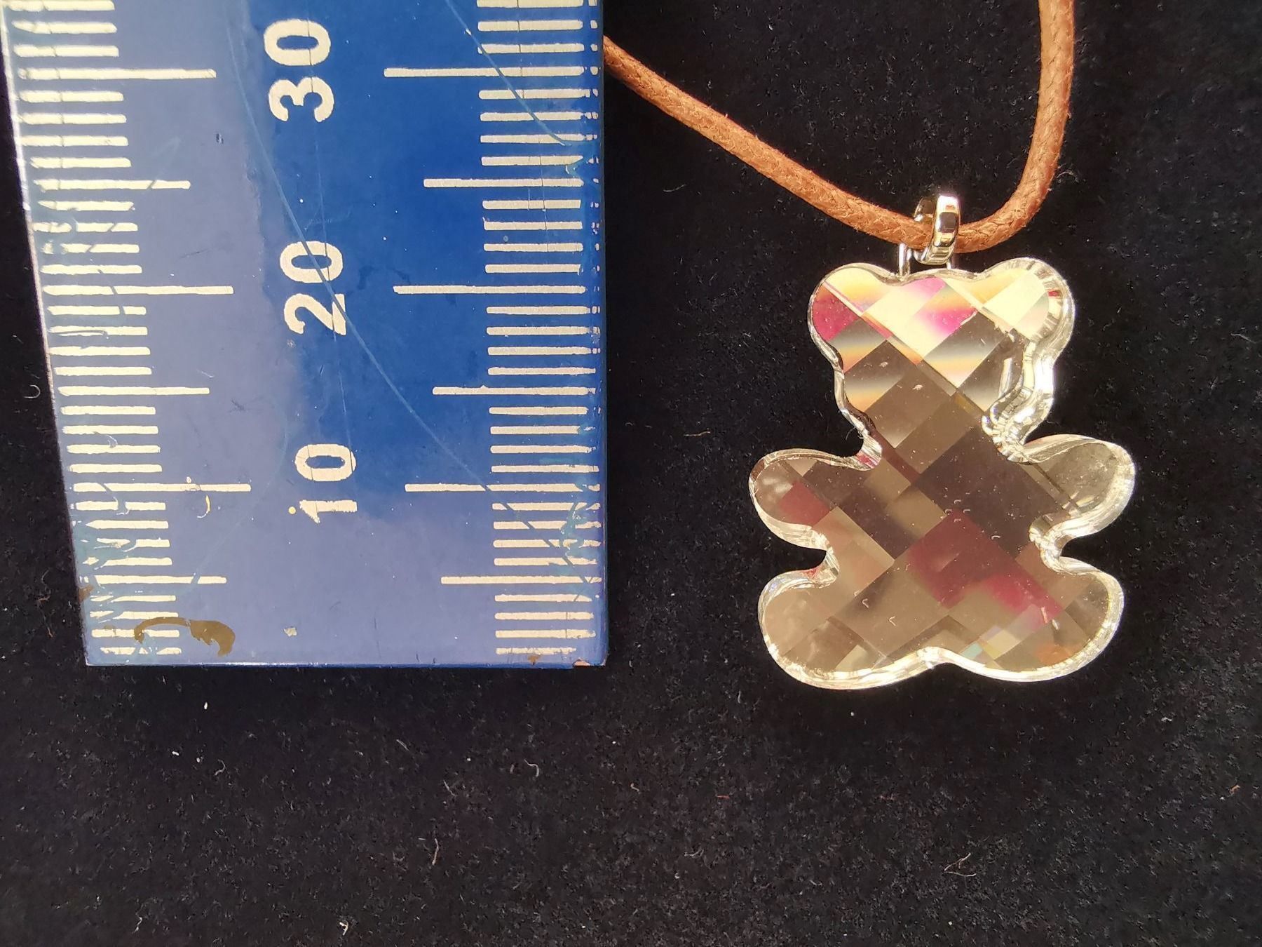 Catenine: Swarovski Kette Mini Pendant Bär weiss – Nuovo (secondo la descrizione) da Zürich venduto da Yourgoodbuy 5