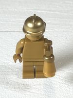 LEGO City Minifigur -  Feuerwehrmann Statue  Gold cty0989