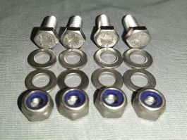 Schraubenset 3 Vorderrad Maxi S & X30 Inox