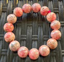 Rhodochrosit Armband 💗✨ Nr F 13.5mm