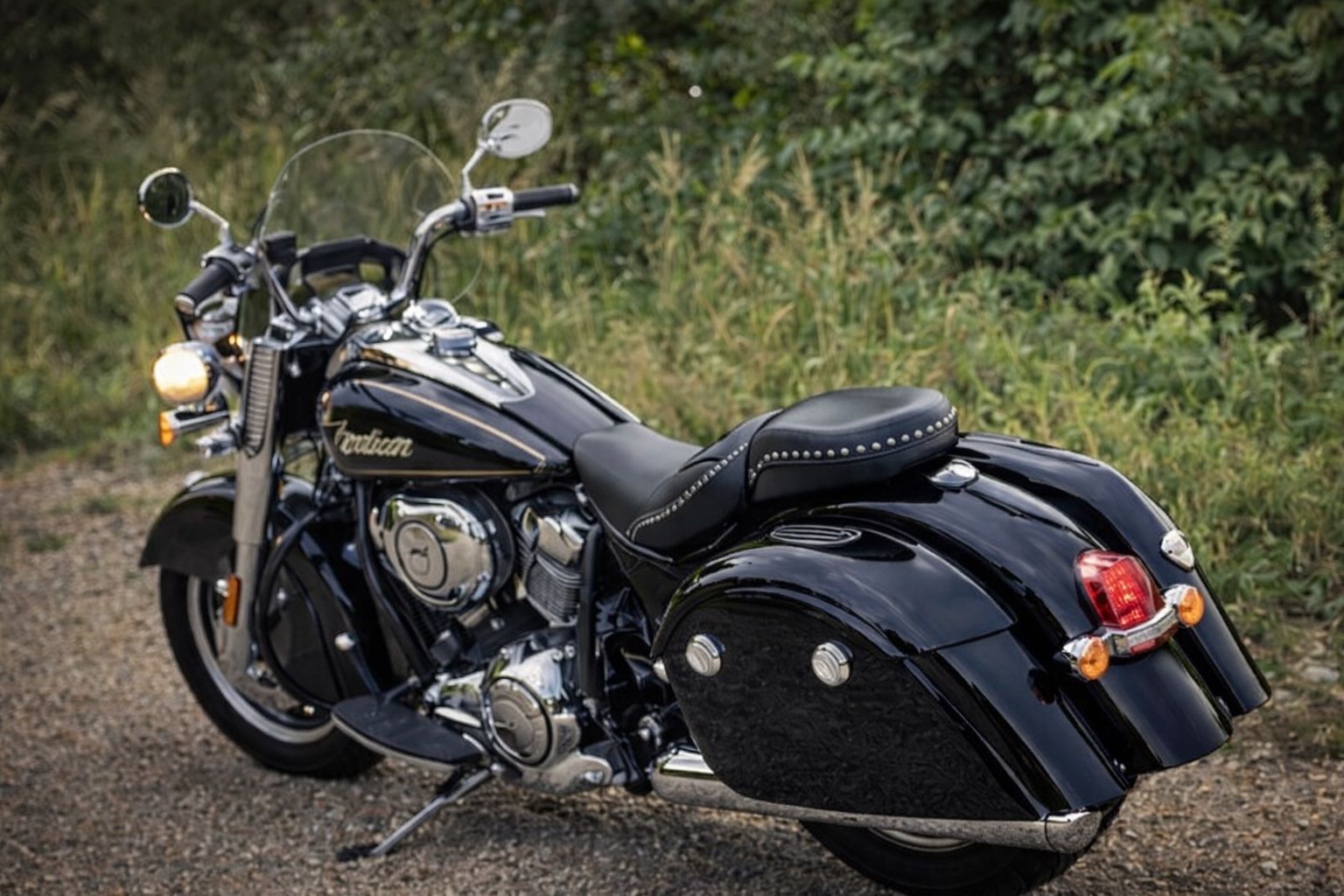 Indian Motorcycle Strasse: Indian Springfield , noire élégante, printemps parfait! – Gebraucht aus Les Breuleux von Titi610 1