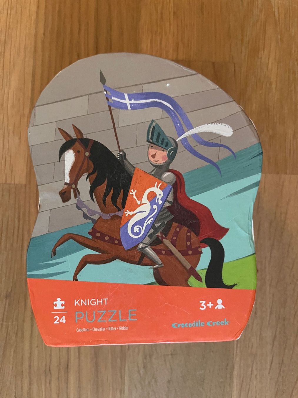 Puzzles: Ritter-Puzzles, 24 Teile, ab 3 Jahren – Gebraucht aus Langendorf von Wubri