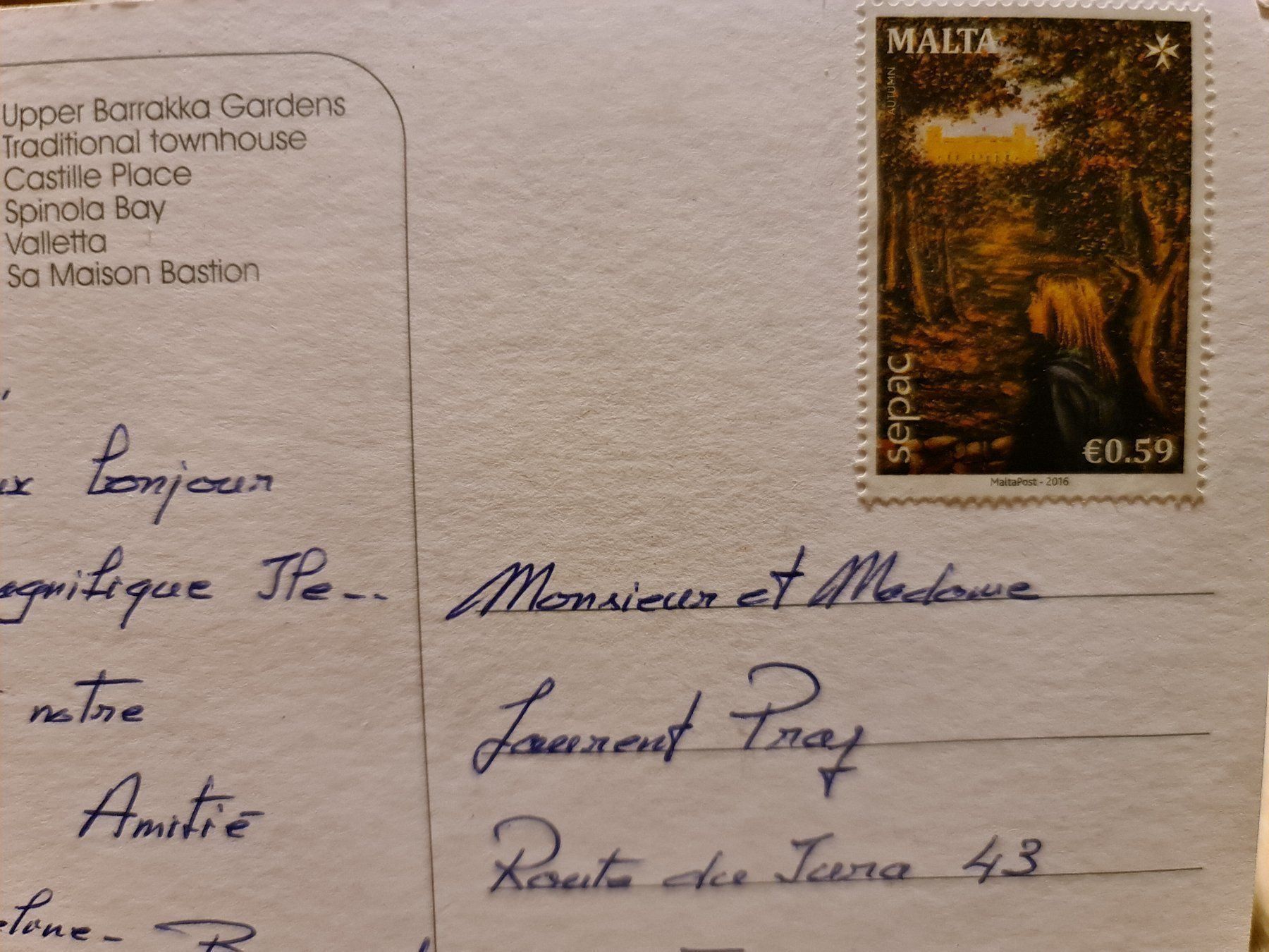 Cartoline postali: Ansichtskarte Malta – Usato da Dintikon venduto da Vexi 1
