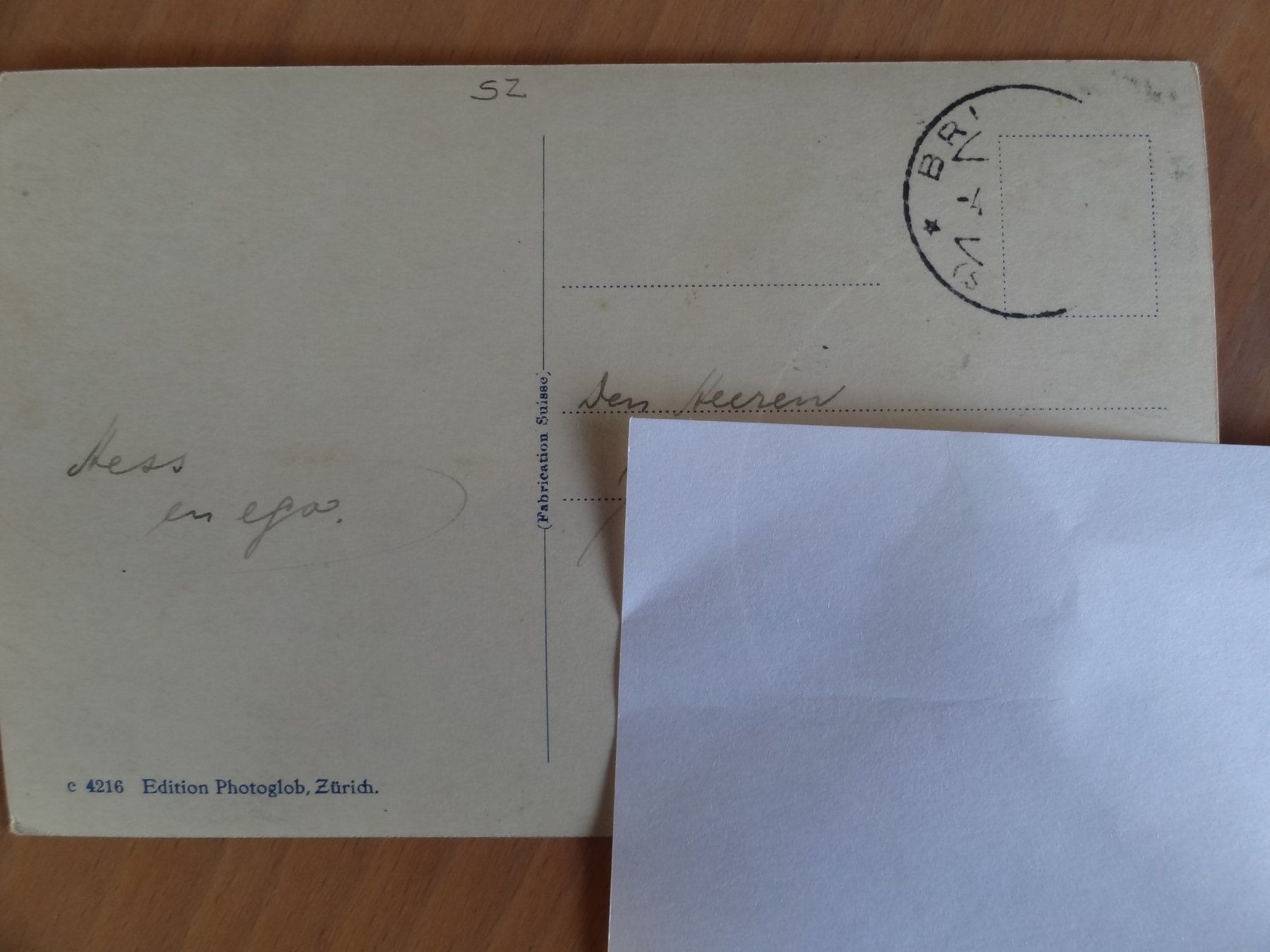 Cartoline postali: Brunnen _ Schwitz – Usato da St Léonard venduto da Riglin 1