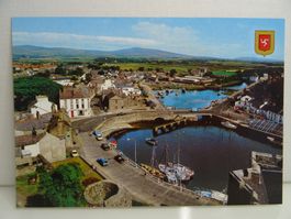 Isle of Man Postkarte Castletown View from Castle Rushen
