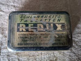 Antike Blechdose Redux Rigi Apotheke Luzern original