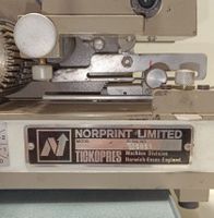 Norprint Tickopres Nummerierwerk, Rarität(em278)